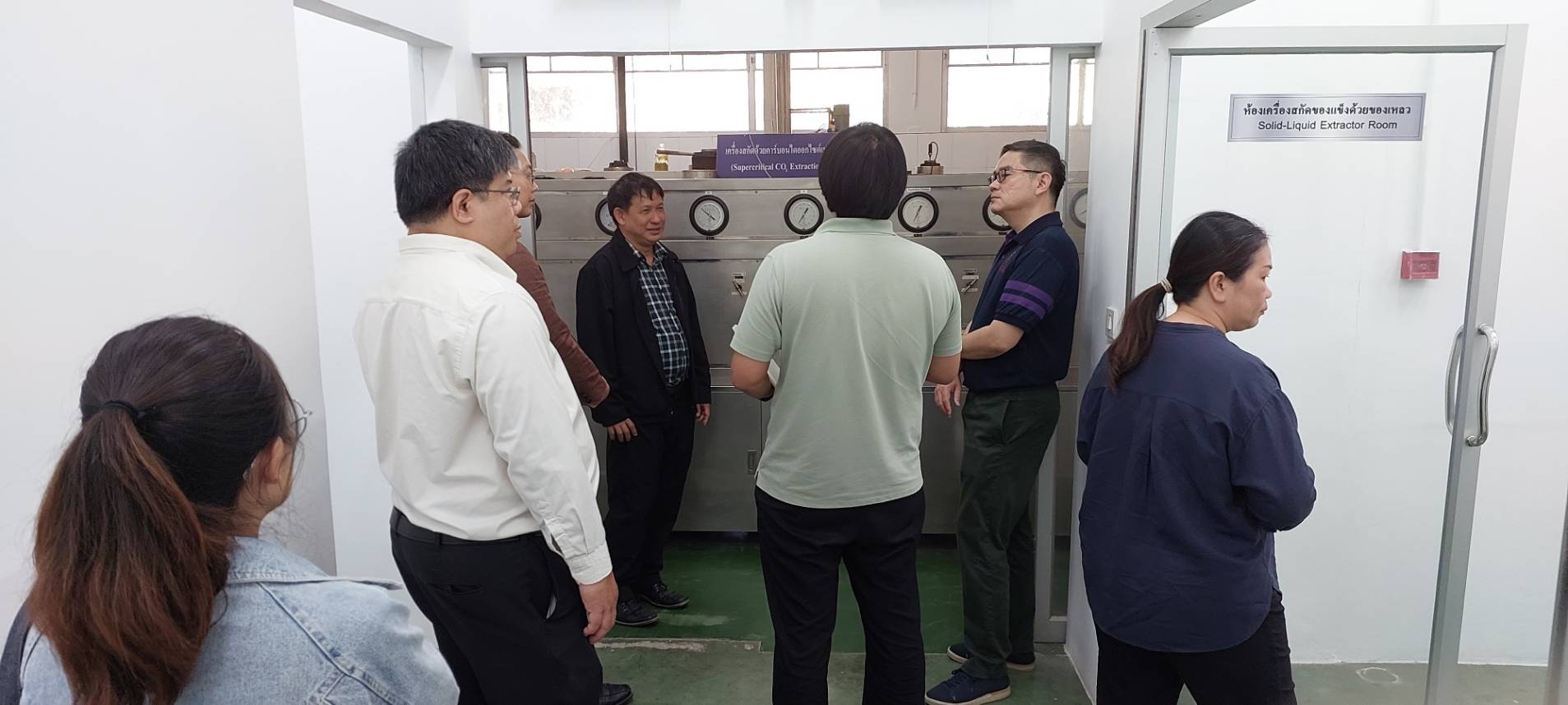 คณะอุตสาหกรรมเกษตร ให้การต้อนรับ บริษัท จาร์ทิซานน์ จำกัด ในโอกาสเข้าเยี่ยมชมโรงงานต้นแบบ