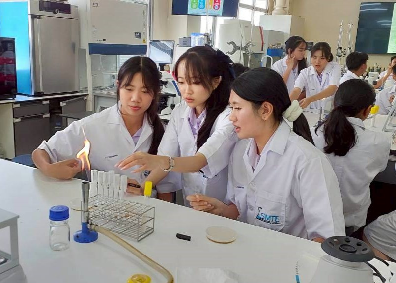 คณะอุตสาหกรรมเกษตร มช. ร่วมสร้างนักนวัตกรเยาวชน ให้กับนักเรียนโรงเรียนพะเยาพิทยาคม ผ่านกิจกรรม SMTE Science Camp