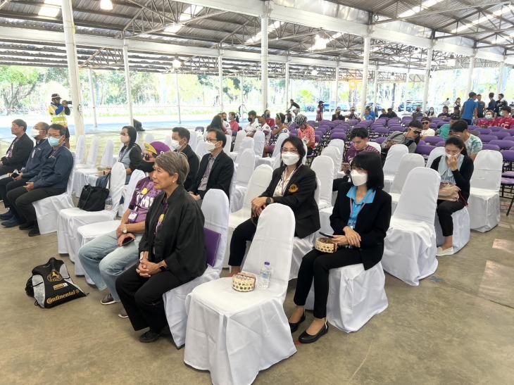 ร่วมพิธีเปิดการจัดการแข่งขัน จักรยาน Tour de CMU ครั้งที่ 2