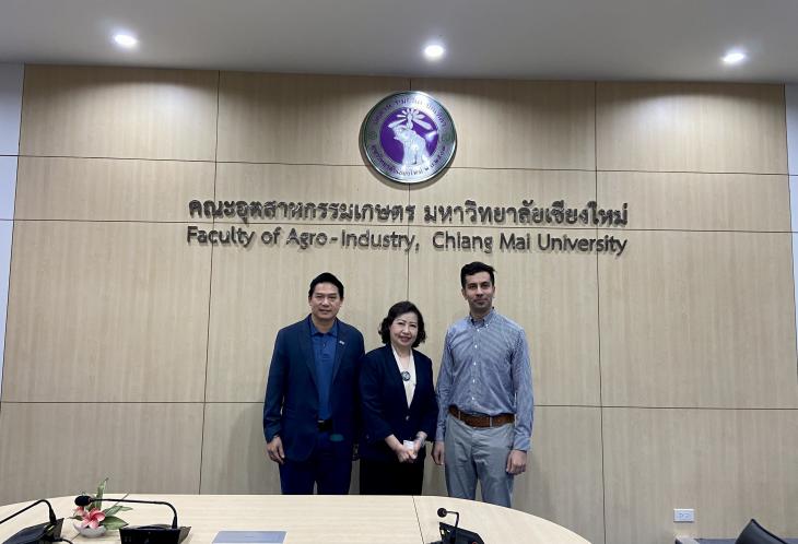 ให้การต้อนรับอาคันตุกะจาก National Pingtung University of Science and Technology, Taiwan