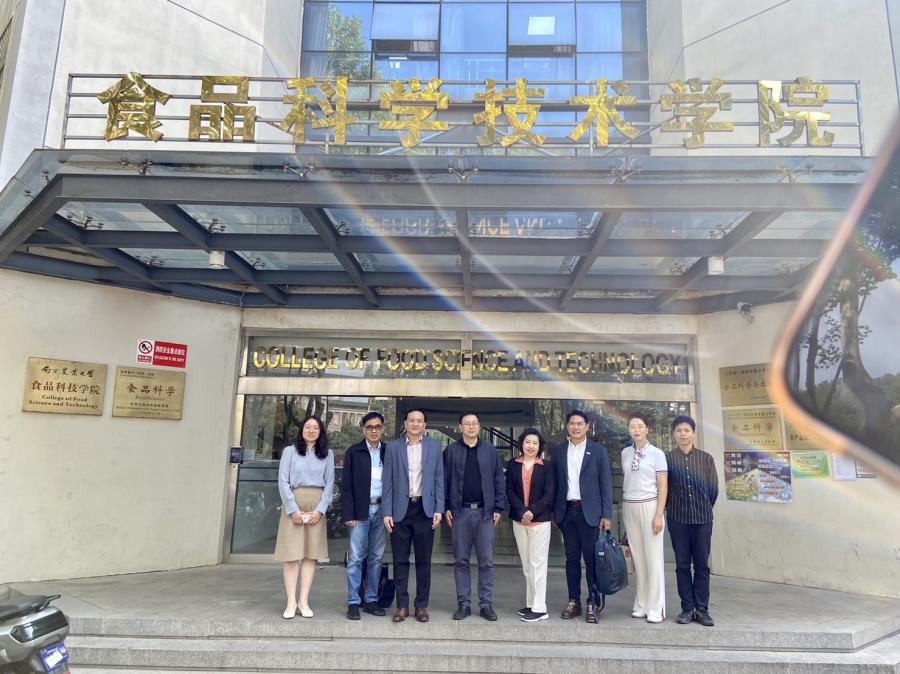 หารือความร่วมมือด้านการแลกเปลี่ยนนักศึกษา การเรียนการสอนและงานวิจัยกับ College of Food Science and Technology, NAU