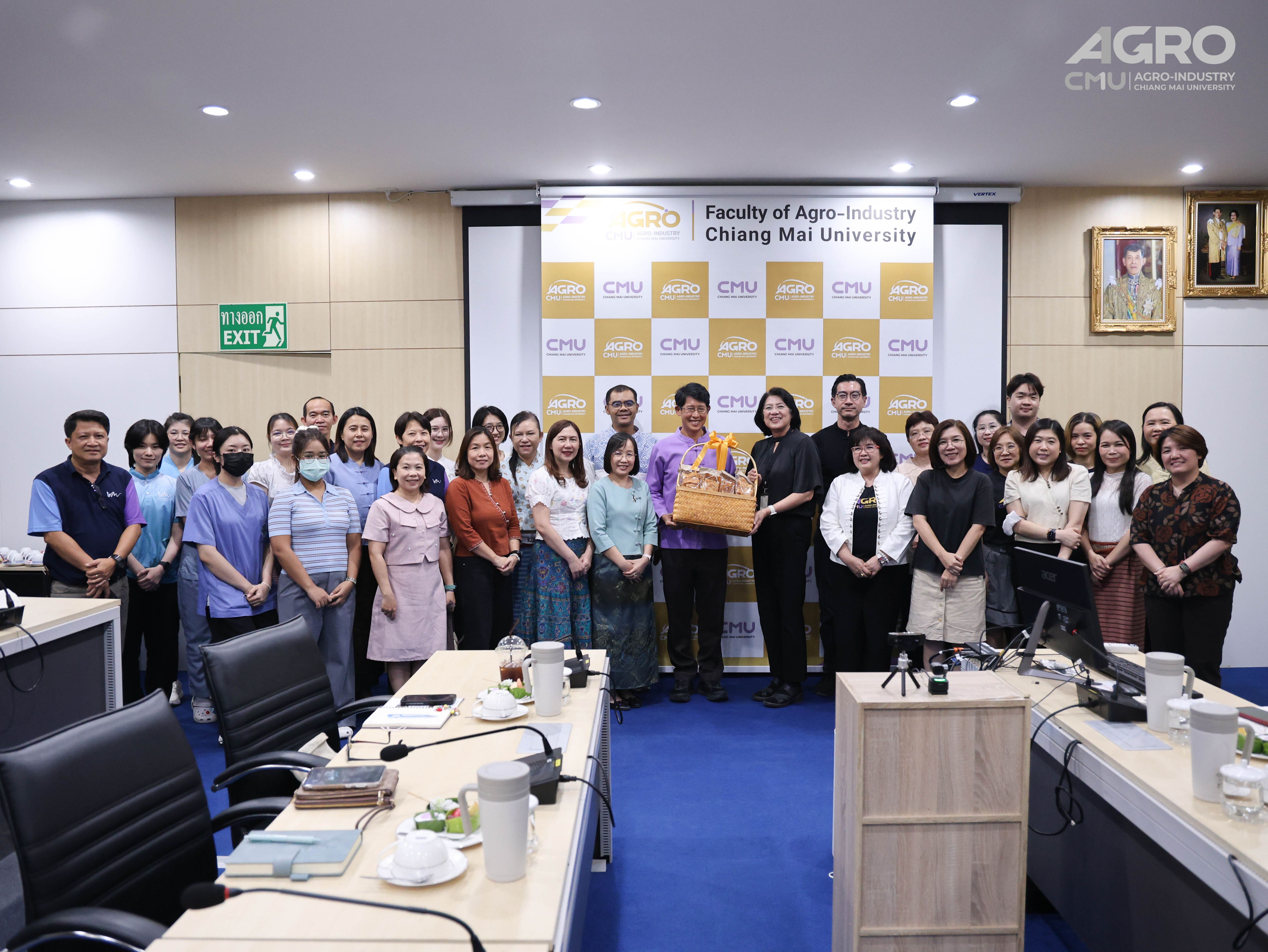 คณะสัตวแพทยศาสตร์ มหาวิทยาลัยเชียงใหม่ เข้าศึกษาดูงานการจัดทำระบบ ISO 9001:2015