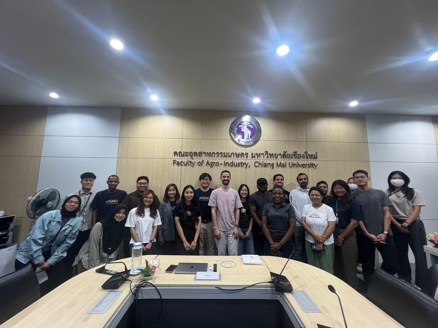  ให้การต้อนรับวิทยากรจากต่างประเทศในการบรรยายพิเศษด้านเทคโนโลยีอาหารเพื่อความยั่งยืน