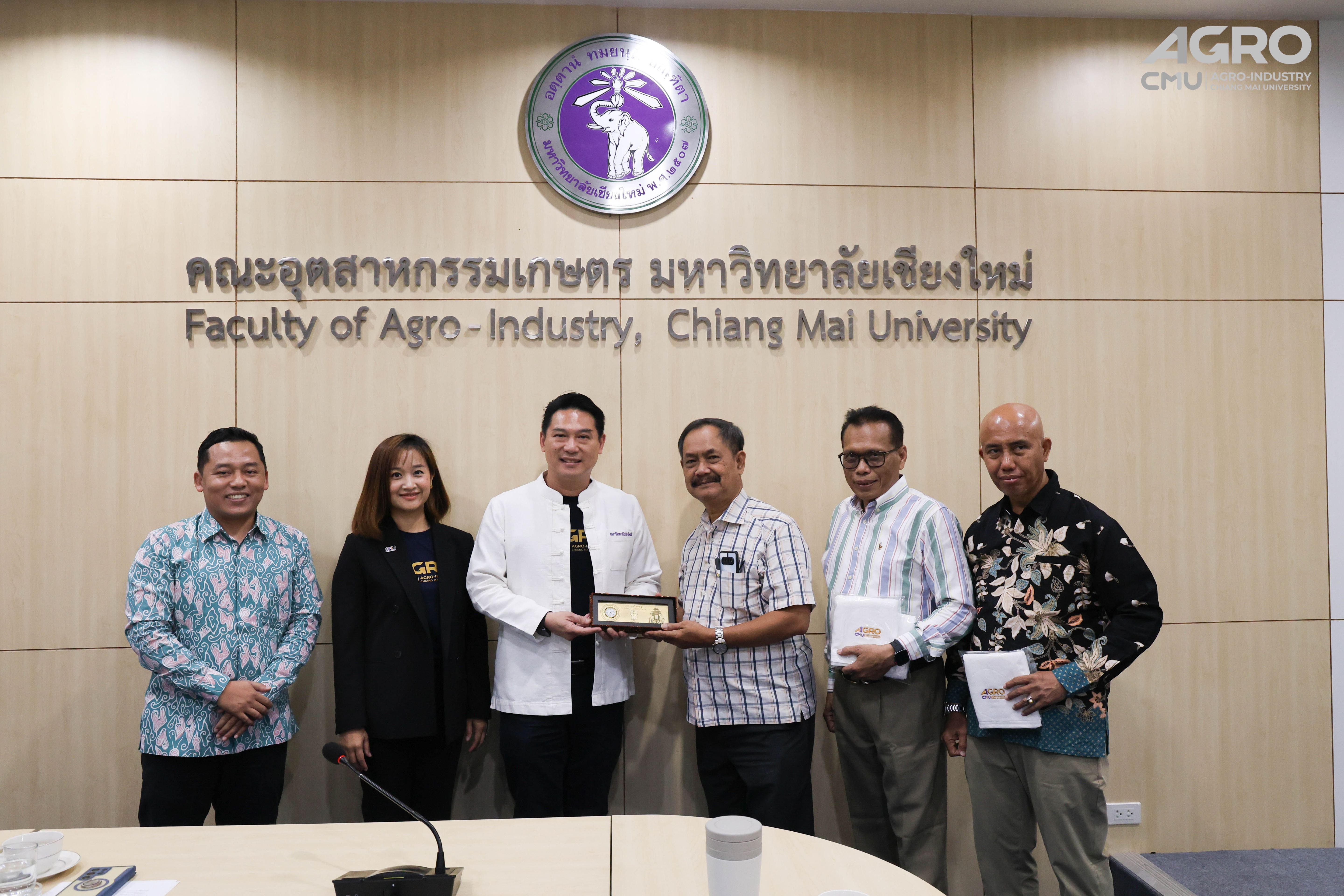 ให้การต้อนรับคณะผู้แทนจาก Universitas Brawijaya สาธารณรัฐอินโดนีเซีย เพื่อหารือความร่วมมือทางวิชาการและเยี่ยมชมส่วนงาน