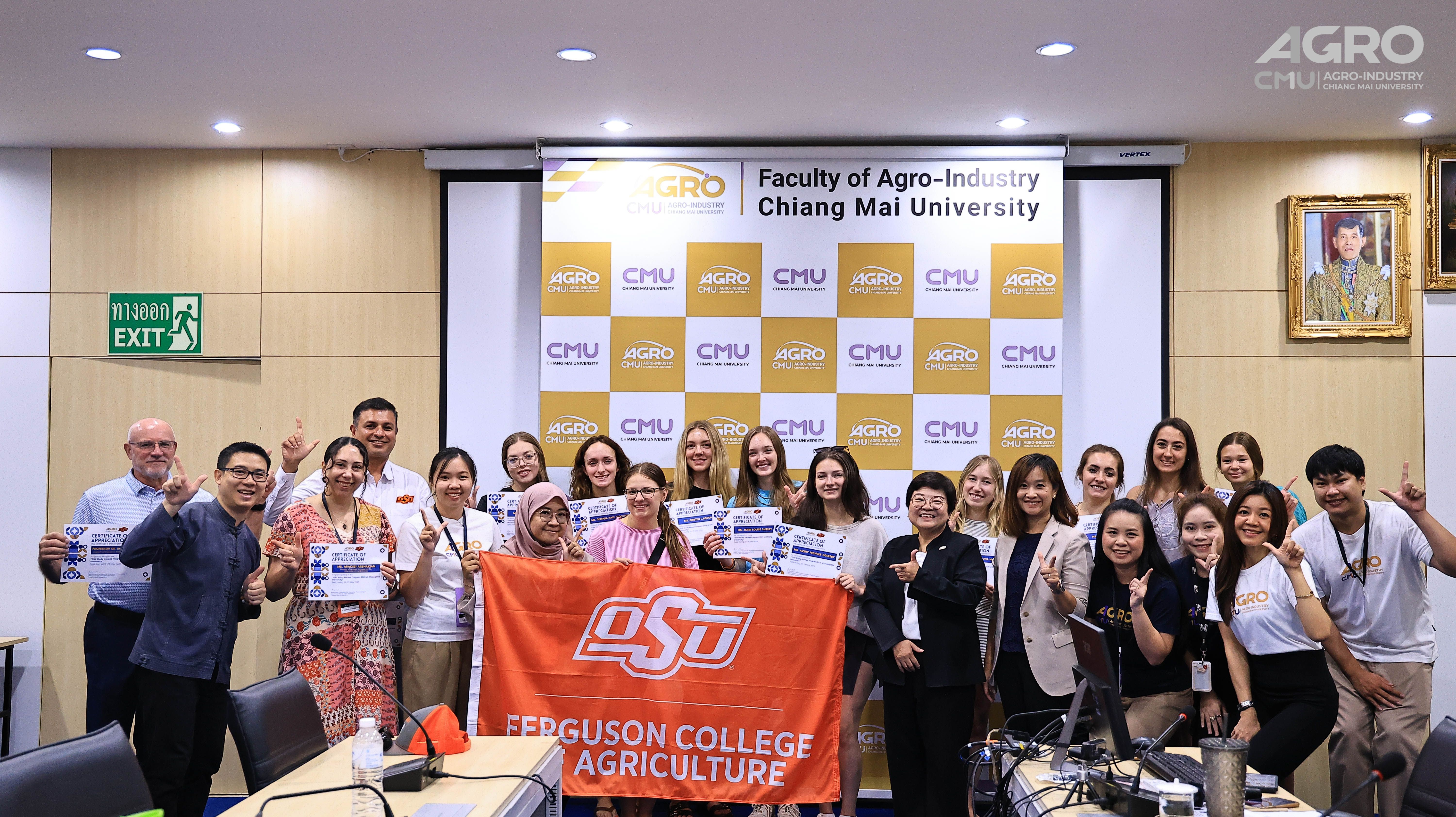 Closing Ceremony of the OSU Study Abroad Program 2026 at Chiang Mai University