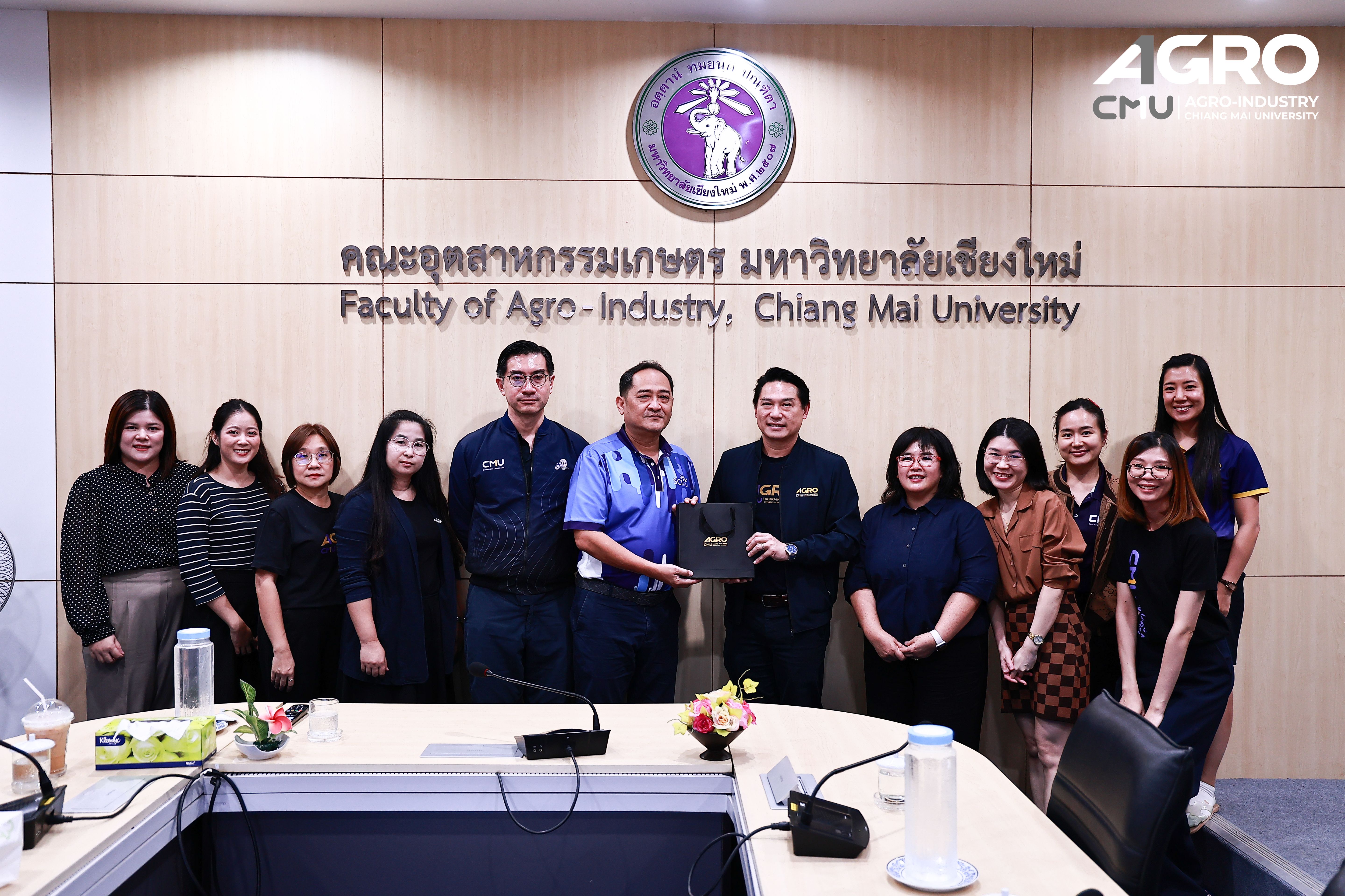 คณะอุตสาหกรรมเกษตร มช. ขับเคลื่อนเป้าหมายองค์กรยั่งยืน จัดการประชุมเตรียมความพร้อมและติดตามผลการดำเนินงานสำนักงานสีเขียว (Green Office)