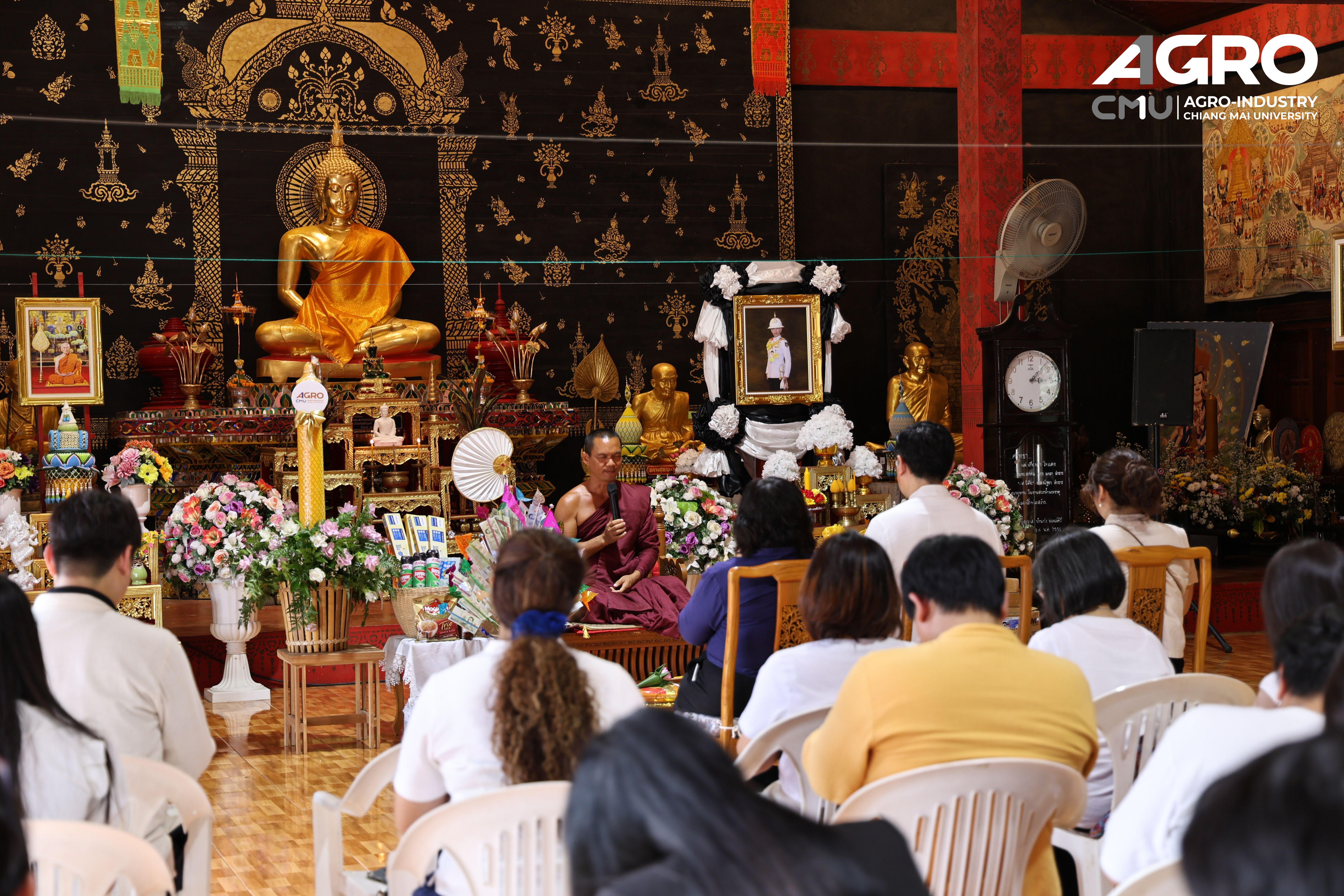 คณะอุตสาหกรรมเกษตร มช. ร่วมสืบสานประเพณีถวายเทียนพรรษา ประจำปี 2569