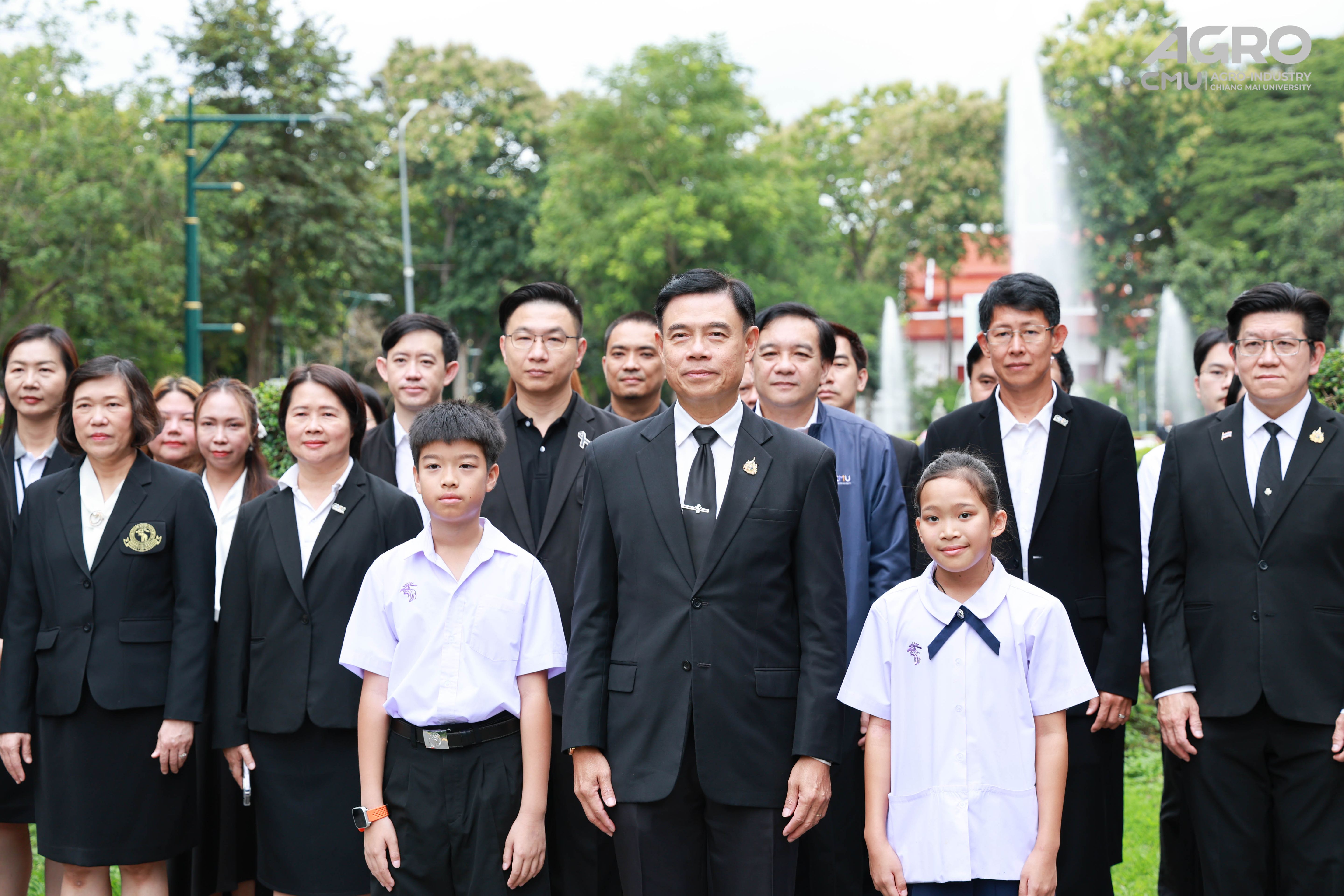 คณะอุตสาหกรรมเกษตร มช. ร่วมพิธีเคารพธงชาติและร้องเพลงชาติไทย เนื่องในวันพระราชทารธงชาติไทย ประจำปี 2569