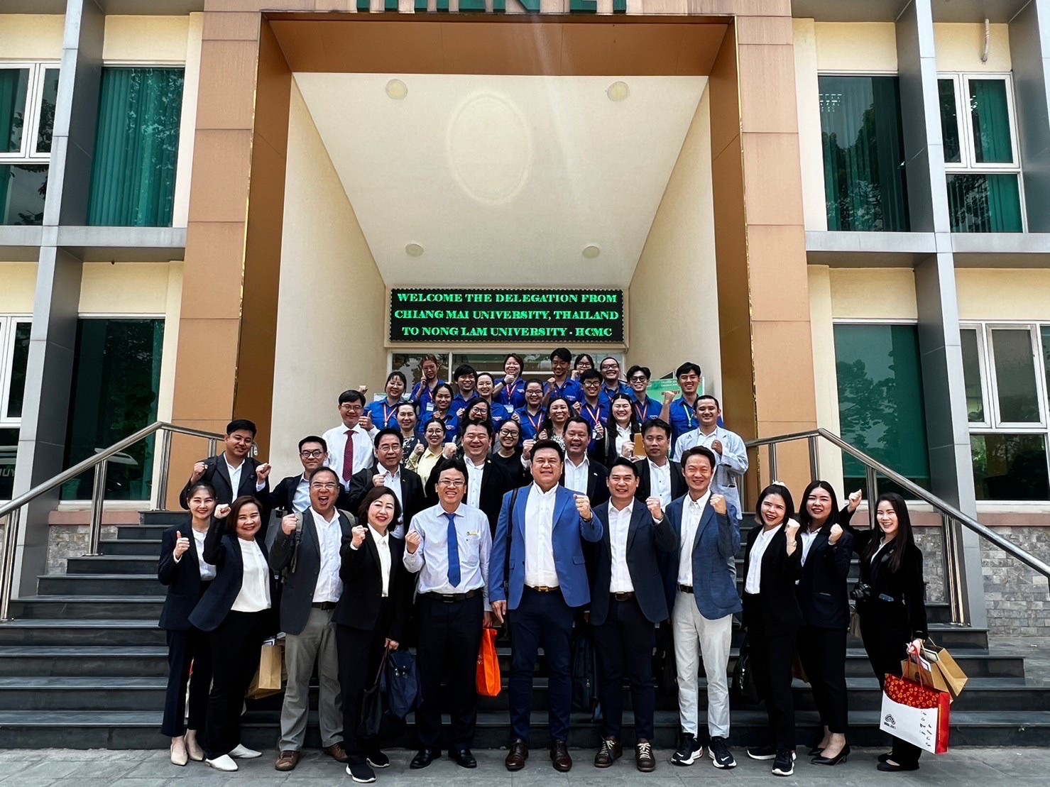 หารือความร่วมมือทางวิชาการกับ Nong Lam University