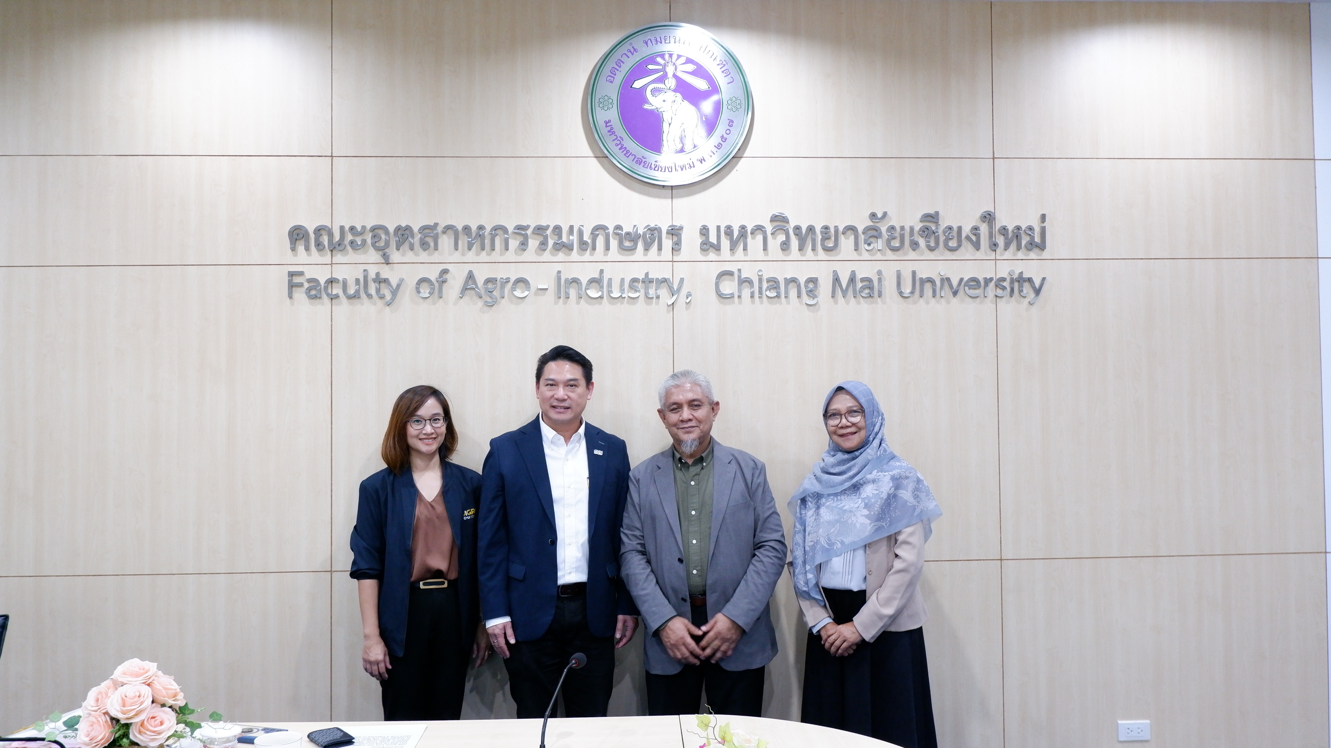 คณะอุตสาหกรรมเกษตรให้การต้อนรับคณะผู้แทนจาก SAFE-Network มหาวิทยาลัย Andalas ประเทศอินโดนีเซีย
